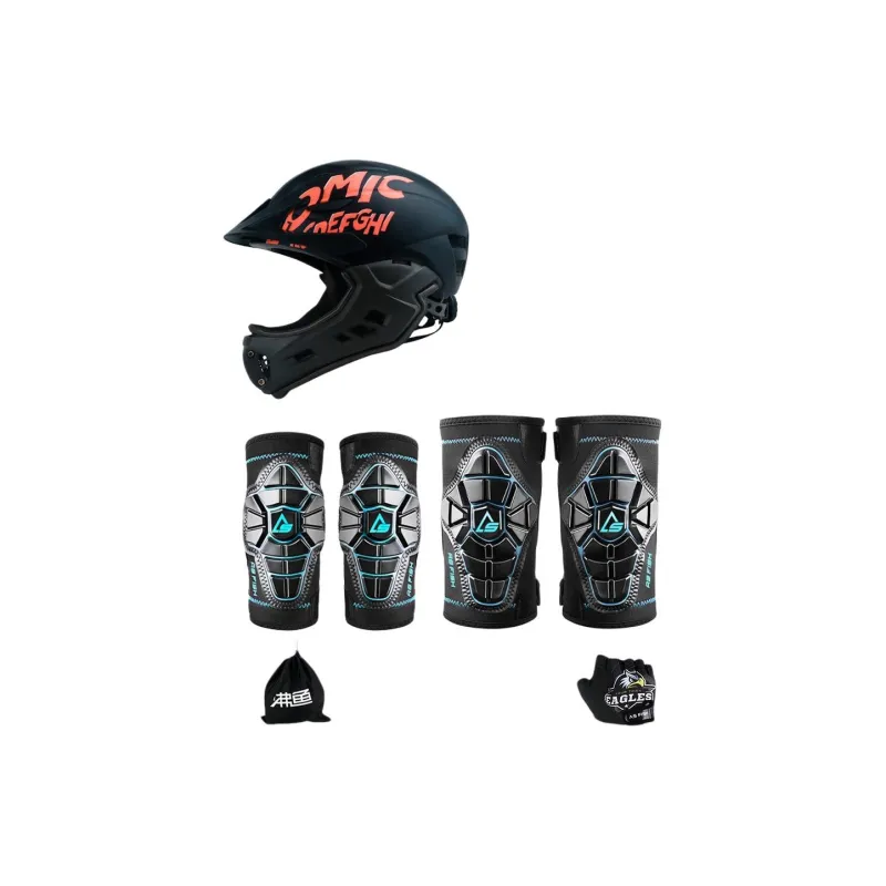 AS FISH Roller Skating Protective Gears-24