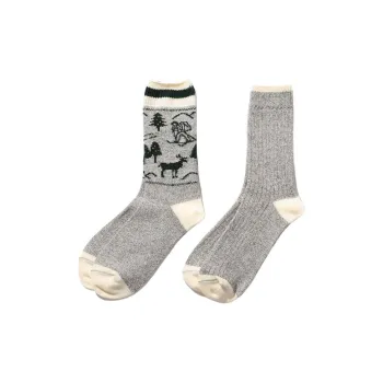 Beams END. X CLARKS ORIGINALS Collaboration Mid-Calf Socks Men's