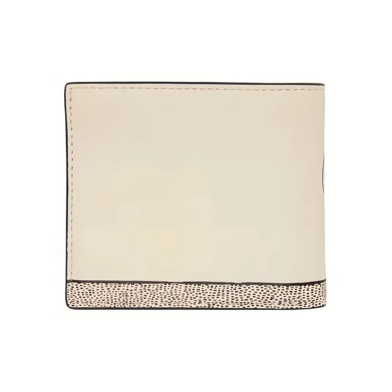 COACH Disney X Keith Disney Mickey Collaboration Billfold Wallet Leather Wallet Women's Red Multicolor-1