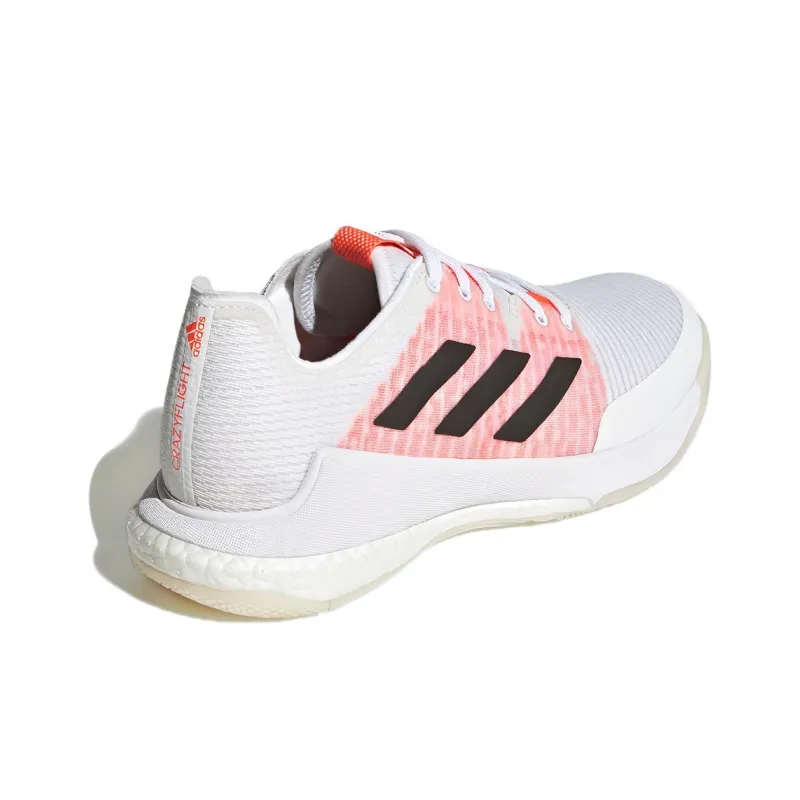 Adidas Crazyflight 'White Solar Red' Women's-3