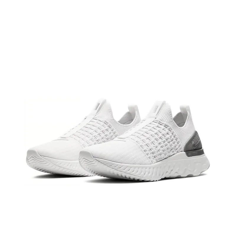 Nike React Phantom Run Flyknit 2 White Pure Platinum Women's-2