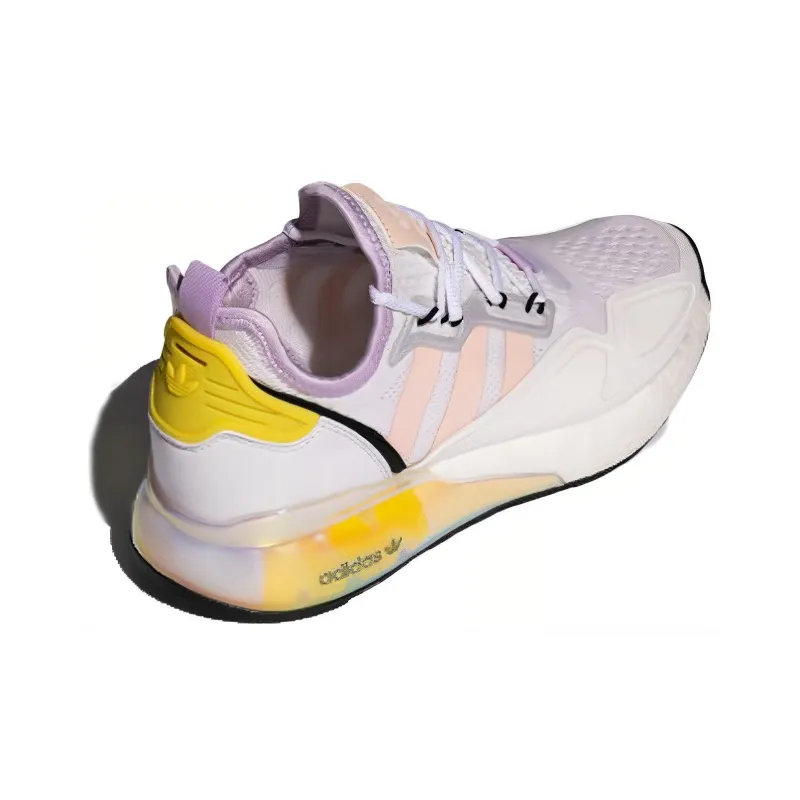 Zx 2K Women's Adidas Originals Boost 'White Pink Tint' Women's-4