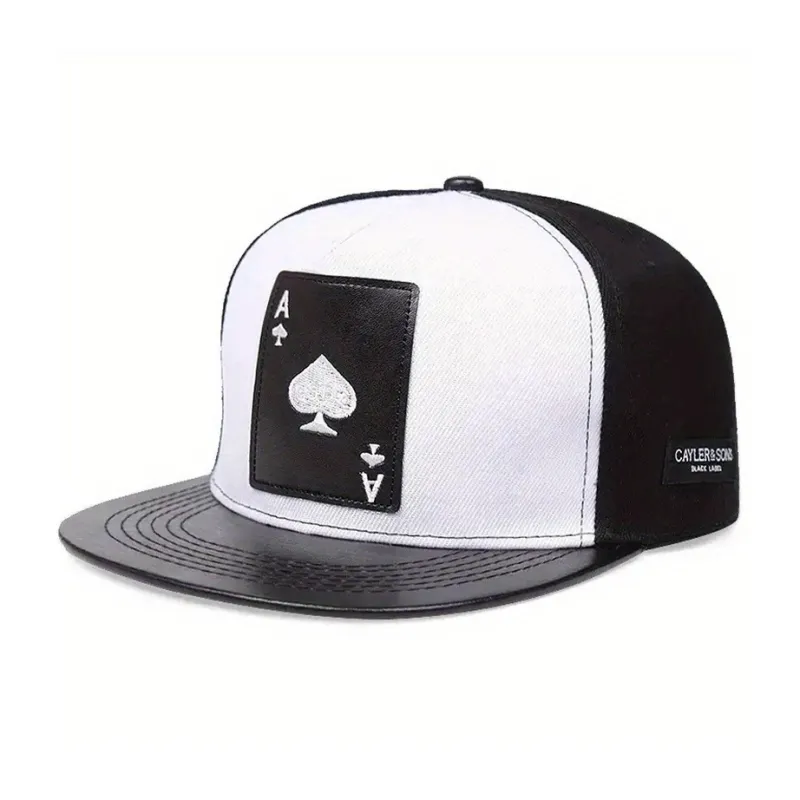 AAJF Cotton Spring And Summer Poker Cards Hip Hop Baseball Hats & Caps Outdoor Sports Fashion Versatile Unisex-1