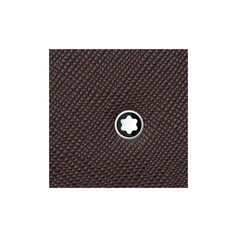 MONTBLANC Leather Wallet Men's Brown-3