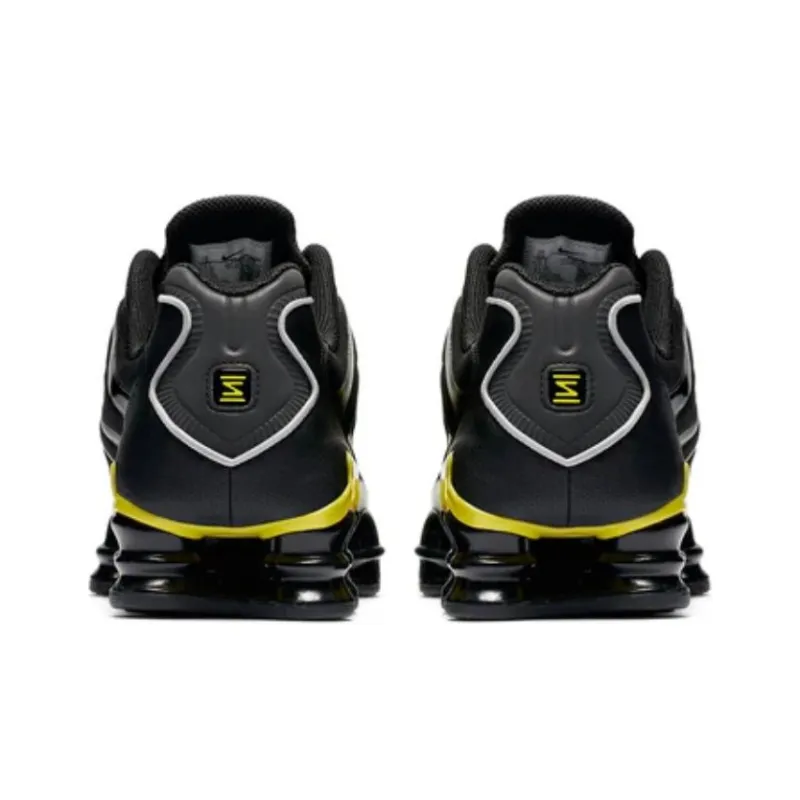 Nike Shox Tl Black Dynamic Yellow Metallic Silver-3
