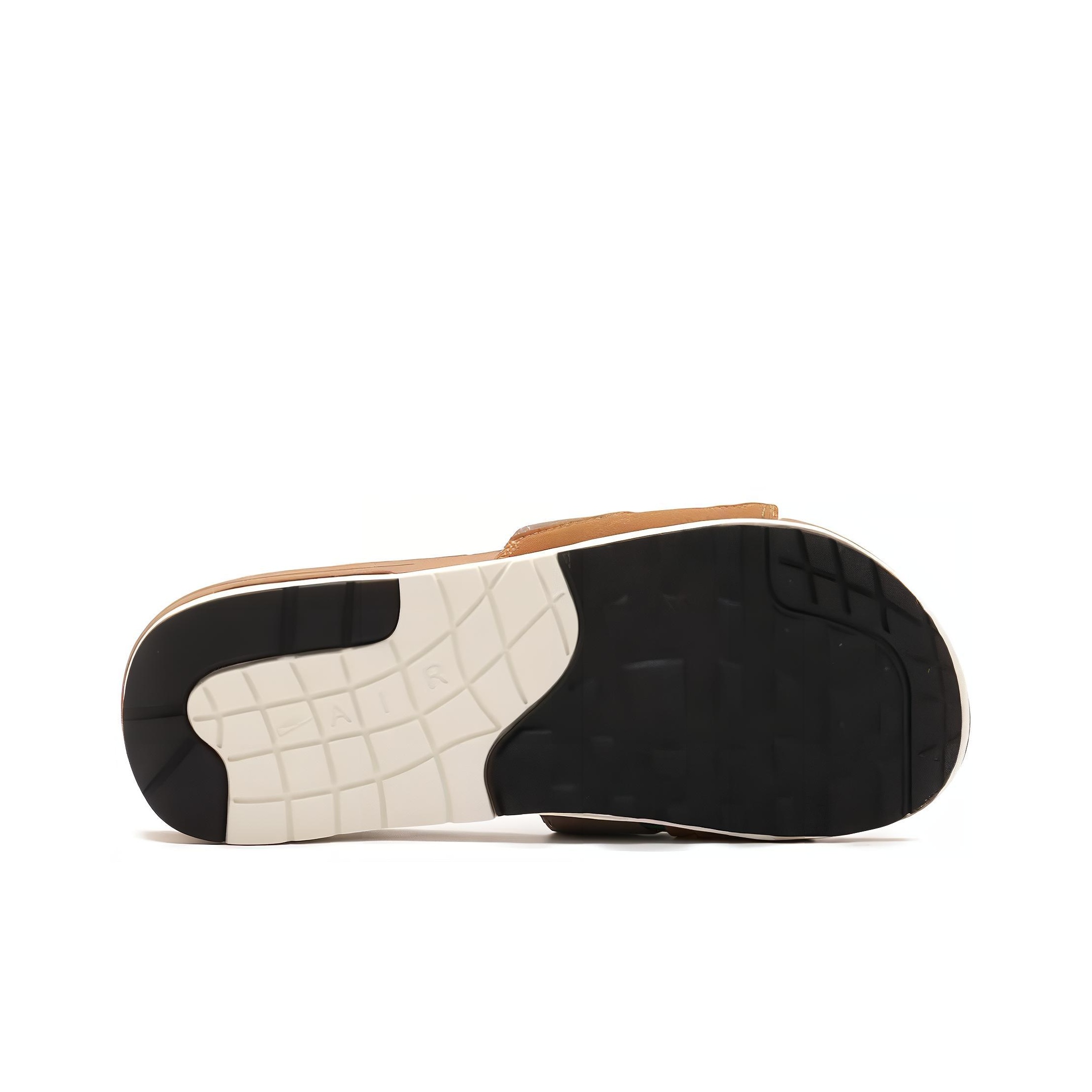Nike Air Max 1 Slide Ale Brown - POIZON