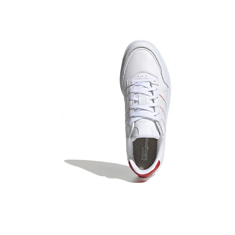 Adidas Neo Court Master White/Red-4