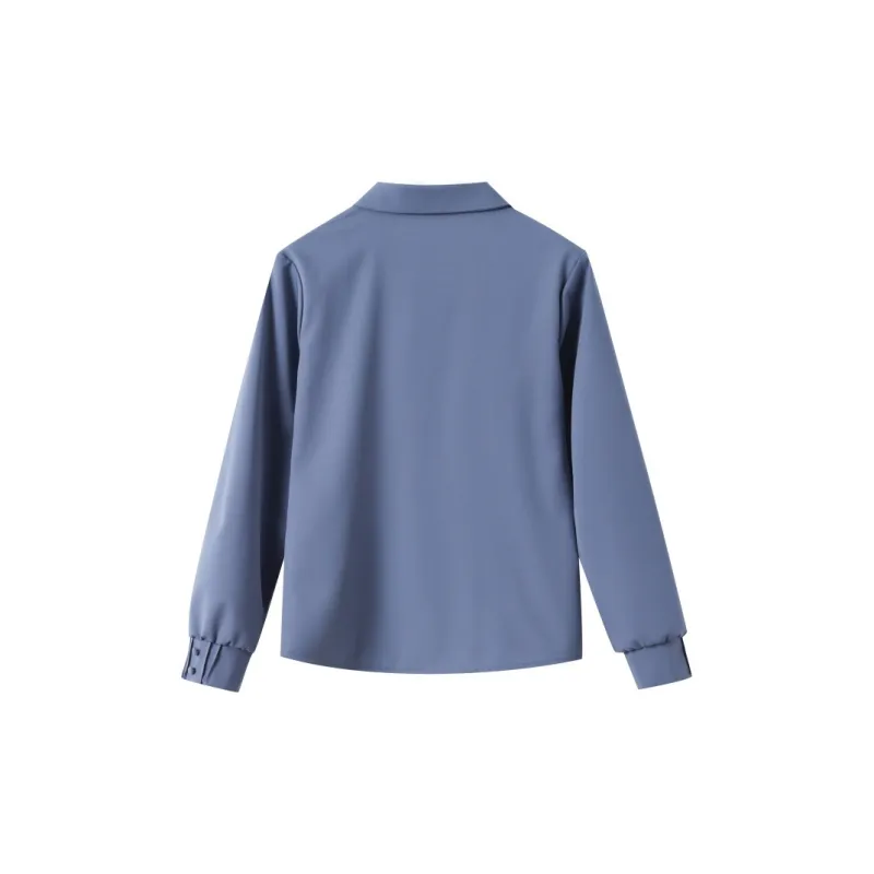 Huagaa Shirts Women's Blue-1