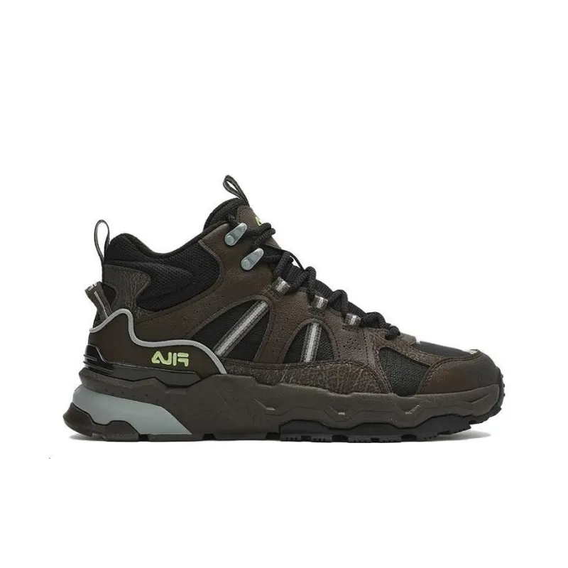 FILA High Top Retro Shoes 'Black Brown'-1