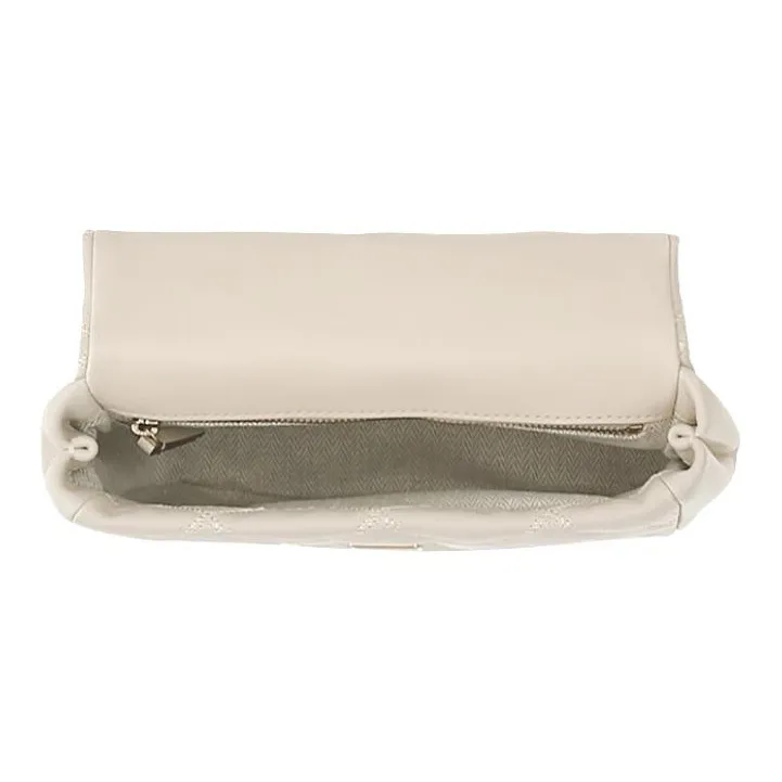 TORY BURCH TB Willa Goatskin Shoulder Bag Crossbody Bag Handbag Women's Cheese White-5