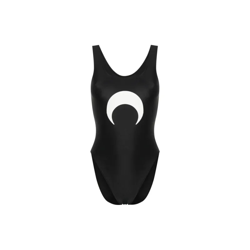 Marine Serre Crescent Moon print Swimsuit-1