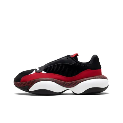 PUMA ALTERATION BLITZ Chunky Sneakers Unisex Low-Top Black/Red