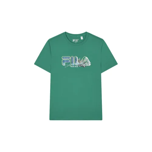 FILA T-Shirts Men Ten Thousand Green