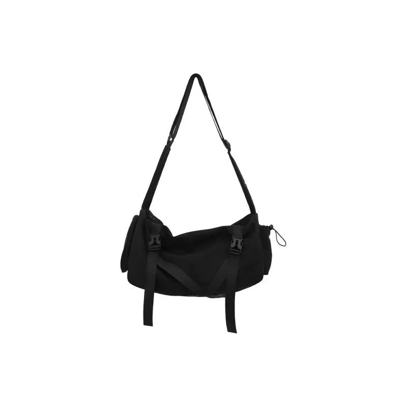 GKY Nylon Backpack Sports Bag, Shoulder Bag, Crossbody Bag Unisex Black/Blue/White-0