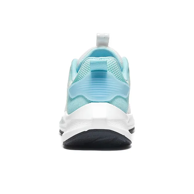 WARRIOR Running Shoes Men Low Top White Cyan-2