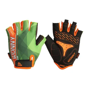 LECAGE Cycling Gear Half Finger Gloves Outdoor Sports Unisex