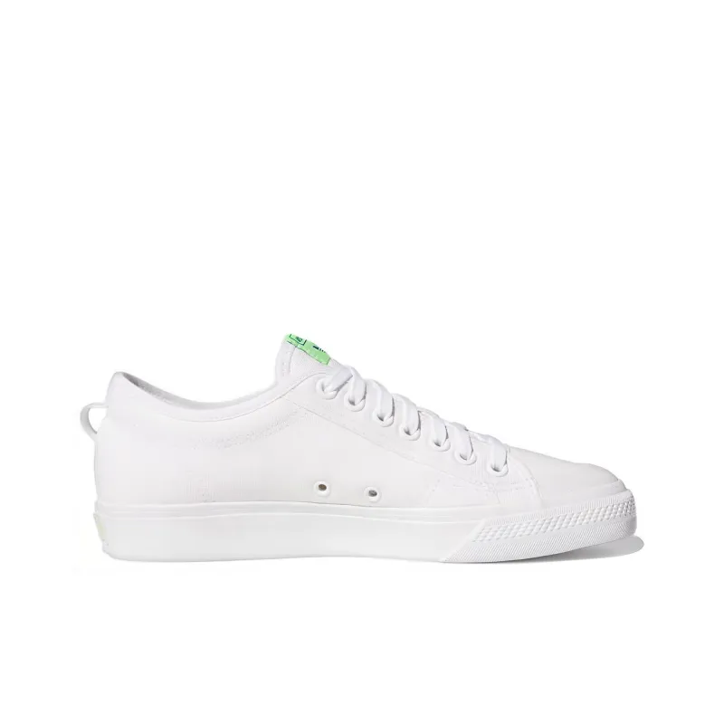 Adidas Nizza Trefoil 'White Signal Green'-1