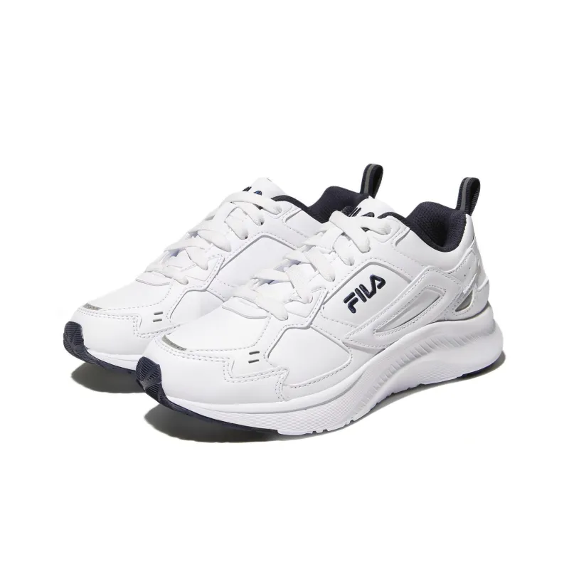 FILA Field Gauge Light Cushioning Anti Slip And Wear Resistant Low Top Casual Shoes Unisex White Korean Style-2