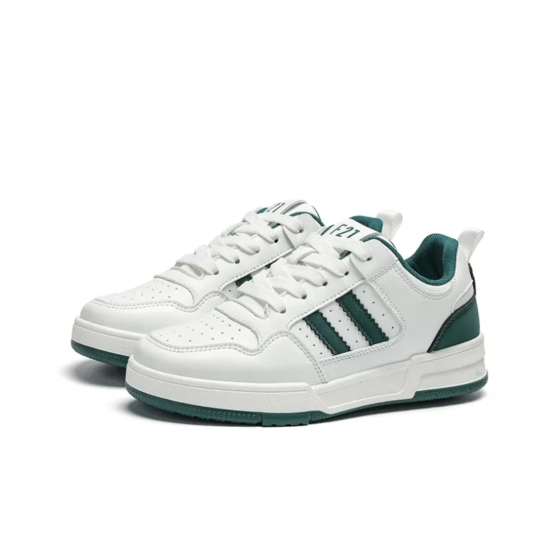 FOREVER 21 Anti-Slip Wear-Resistant Lightweight Breathable Height Increasing Low-Top Skateboard Shoes Unisex-20