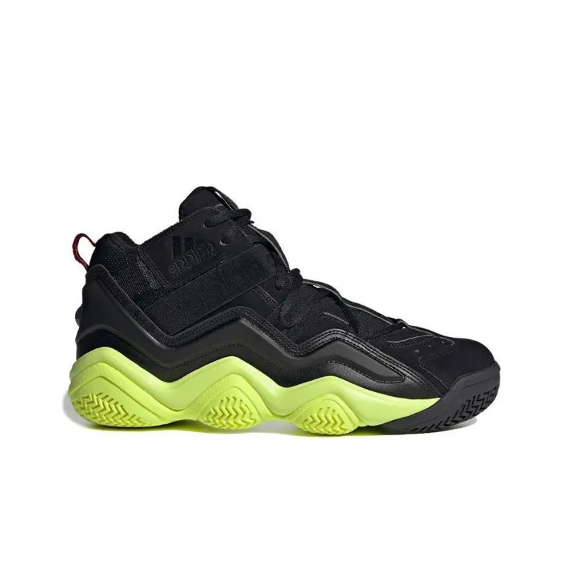Adidas Originals Top Ten 2000 'Black Solar Green'-1