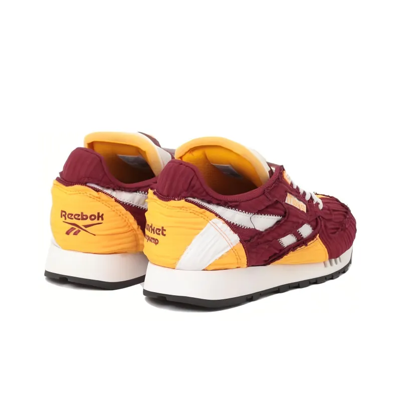 Reebok Classic Leather Pump Market Classic Burgundy-3