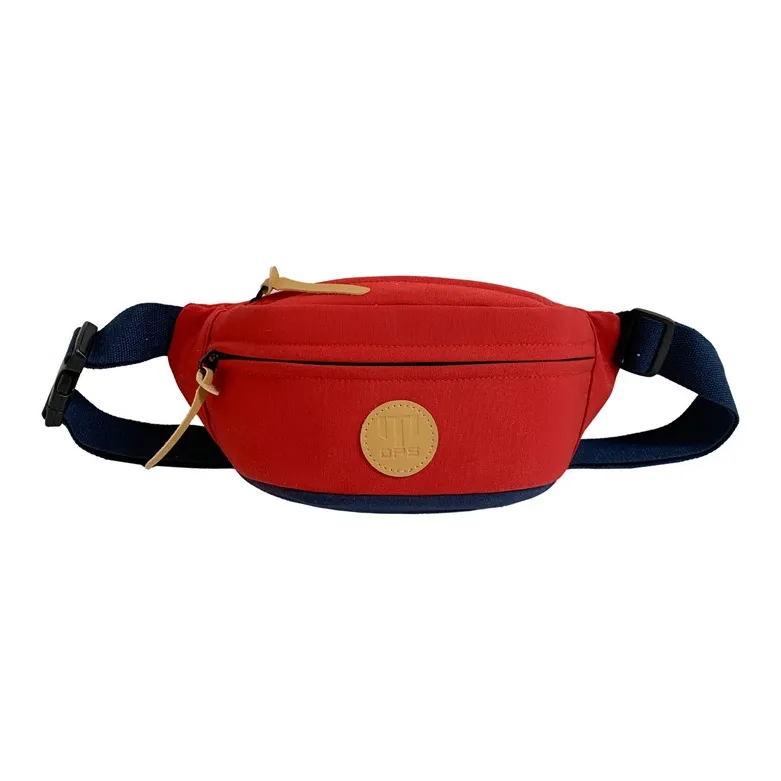 Alcohol Dragon Oxford Sling Bag Regular Unisex Light Gray/Khaki/Orange Red/Lake Green/Black-22