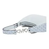 MICHAEL KORS Piper Cow Leather Patchwork With Artificial Leather Shoulder Bag Small Size Women's Light Blue