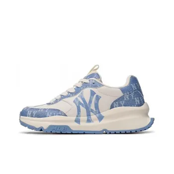 MLB Chunky Runner Low Top Casual Shoes Unisex White Blue