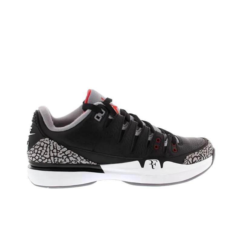 Nike Zoom Vapor AJ3 Black Cement-1
