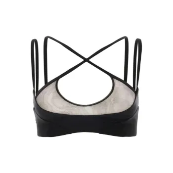 The Attico Amos Cropped Tank Top
