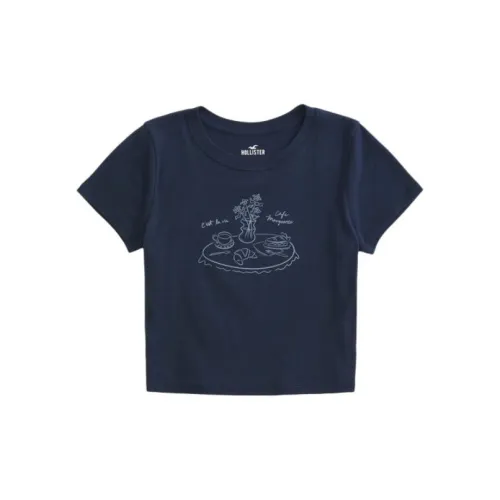 Hollister T-Shirts Women's Marine Blue