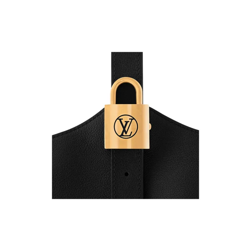 LOUIS VUITTON Hobo Low Key Mm Black-5