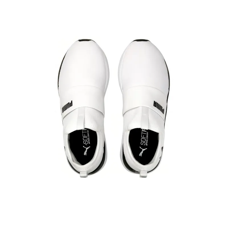 PUMA Softride Sophia Slip On 'White Black' Women's-2