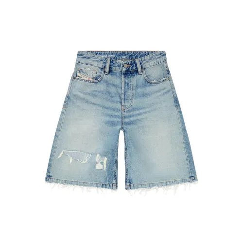 DIESEL Denim Shorts Women's Light Blue