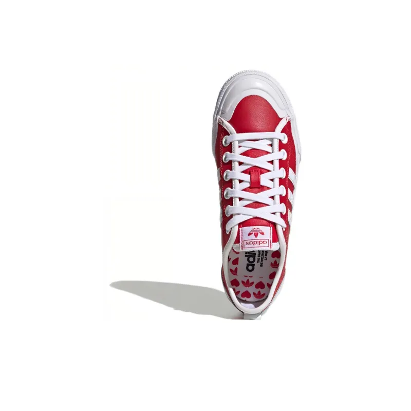 Adidas Nizza Rf Platform Heart Embossed Scarlet Women's-4
