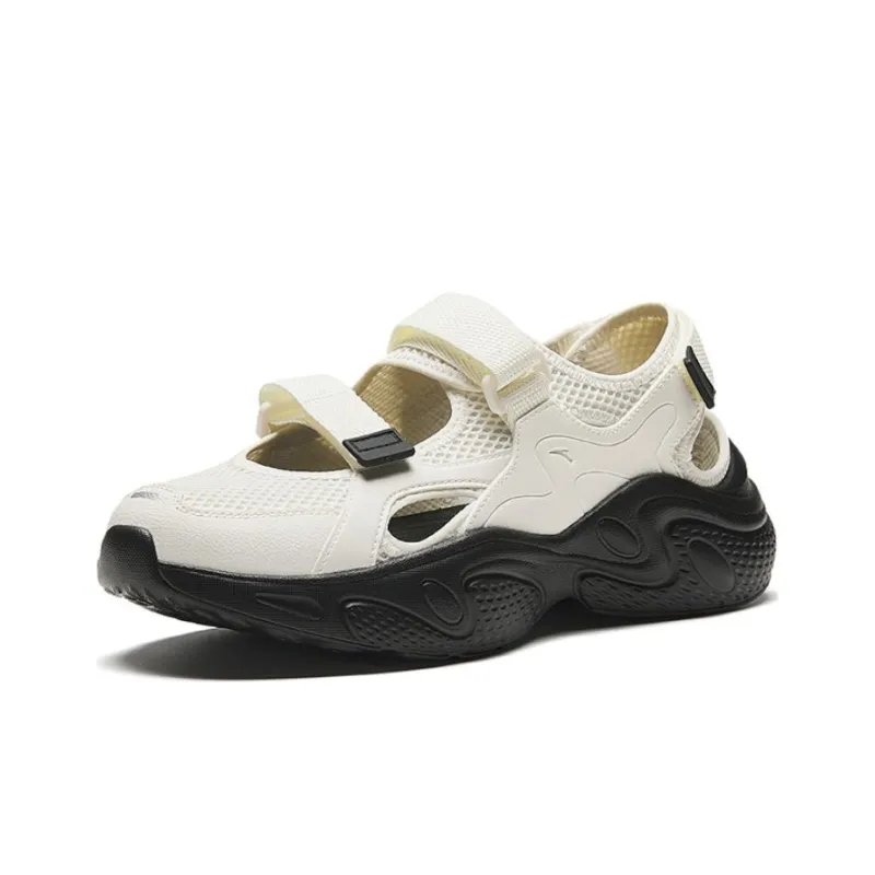 Anta Sandal Women's White Black-1