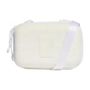 Adidas Polyurethane Shoulder Bag Crossbody Bag Regular Unisex White