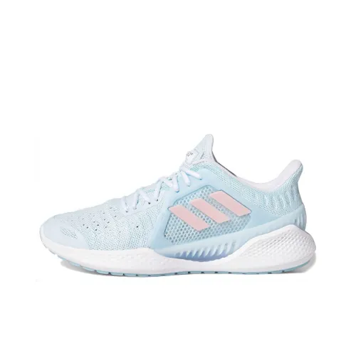 Adidas Climacool 2.0 Running Shoes Women's Low-Top Denim Blue/Pink