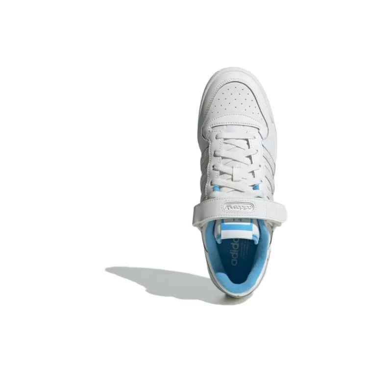 Adidas Forum Low Cloud White Semi Blue Burst-4