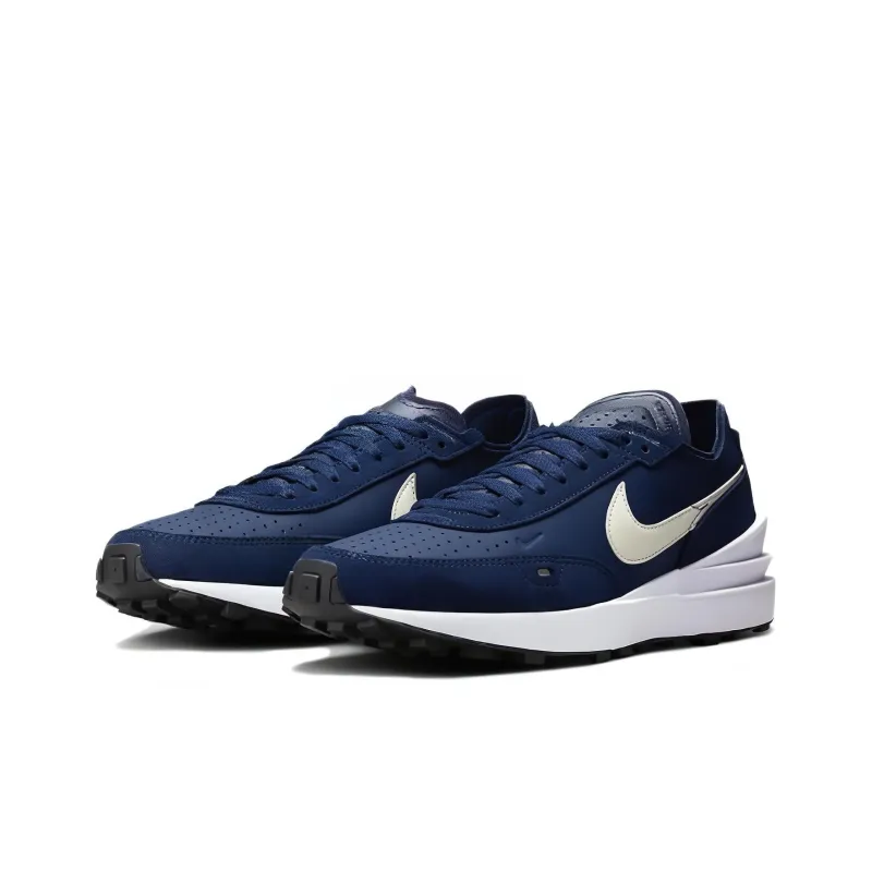 Nike Waffle One Midnight Navy White-2