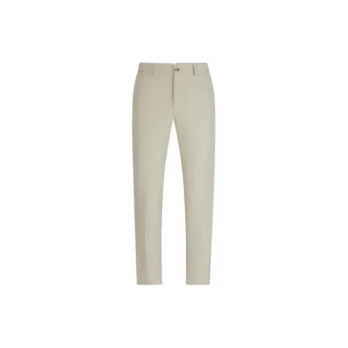 HUGO BOSS Suit Trousers Men Light Beige