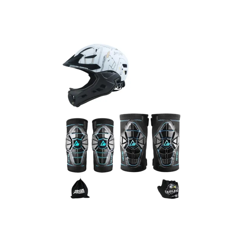 AS FISH Roller Skating Protective Gears-23