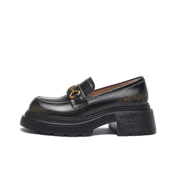 CAMEL Loafers Women's Black/Apricot