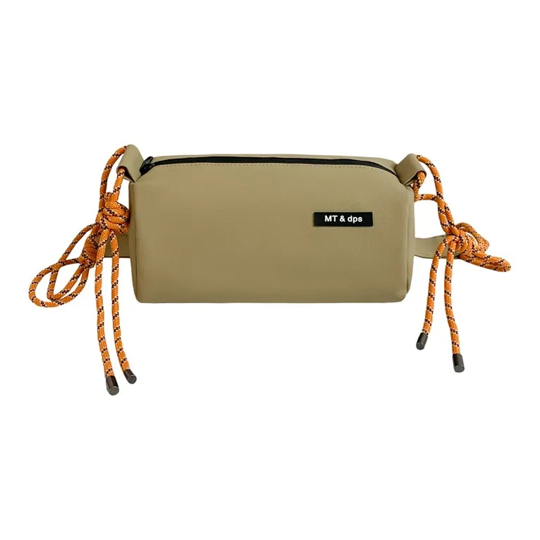Alcohol Dragon Microfiber Fabric Shoulder Bag Regular Unisex White/Black/Khaki/Green-6