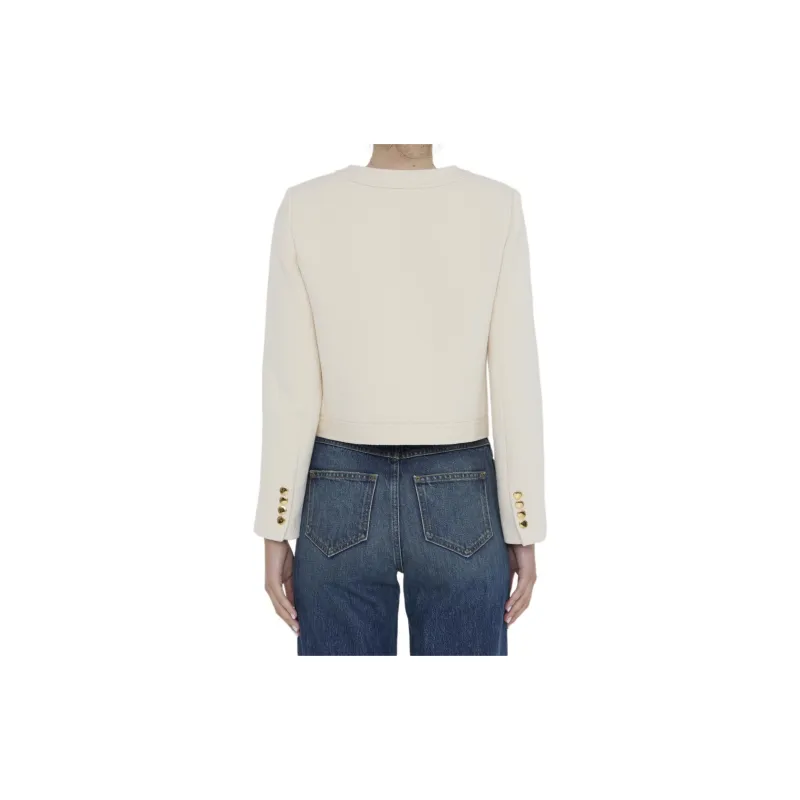 CELINE Dani Jacket In Boutis Cotton-1