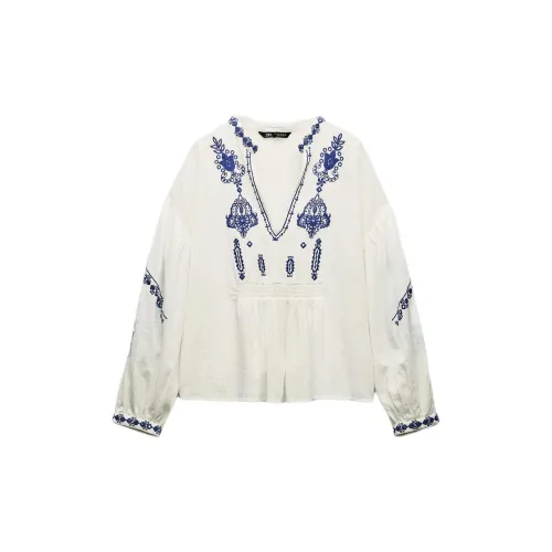 ZARA Shirts Women's White