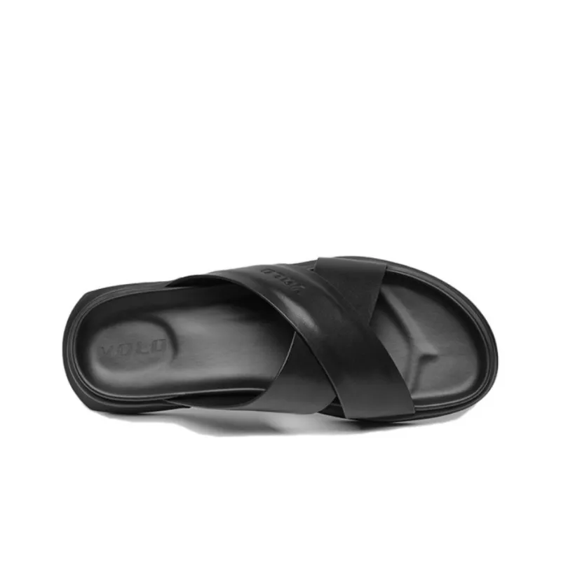 VOLO Sandal Slide Slippers Men's Black-1