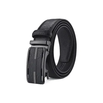 Old Man's Head Fashion Business Casual Leather Belts Men's Width: 3.5cm