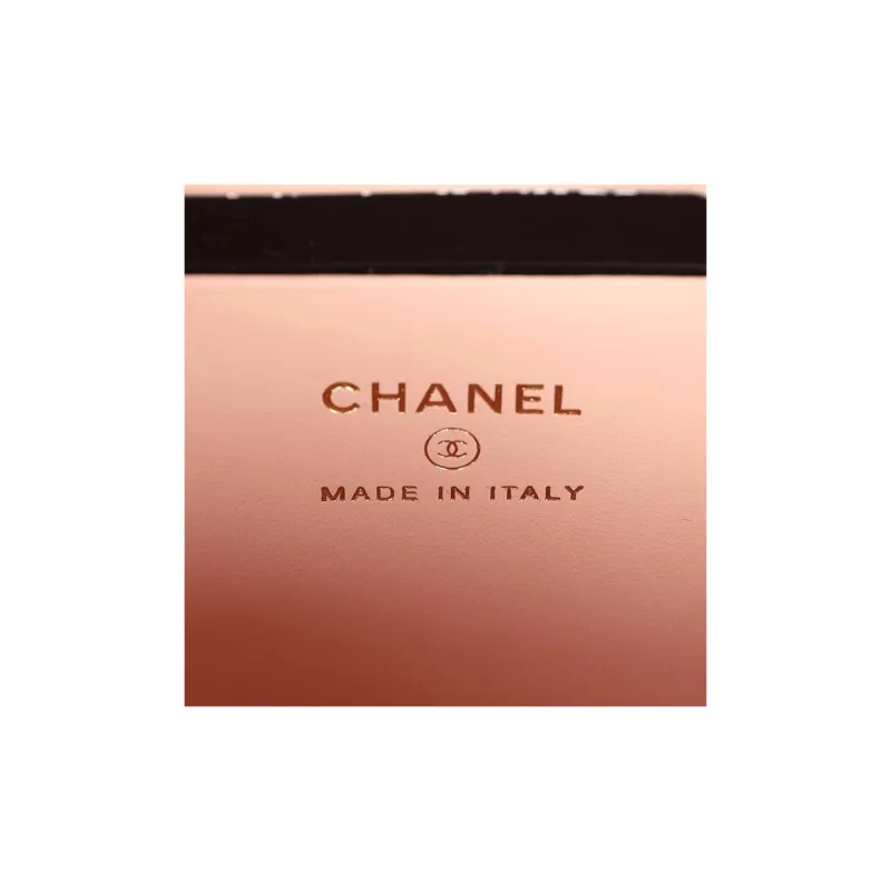 CHANEL Grain Cow Leather Backpack Mini Women's Light Pink-9
