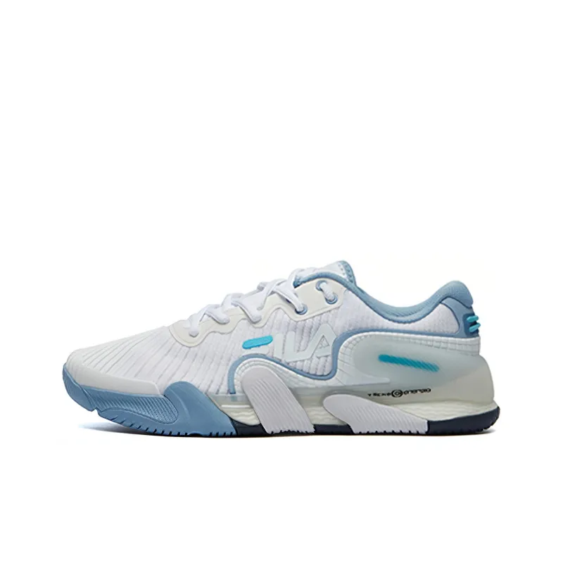 FILA Heritage FHT Tennis Shoes White/Blue Women's-0